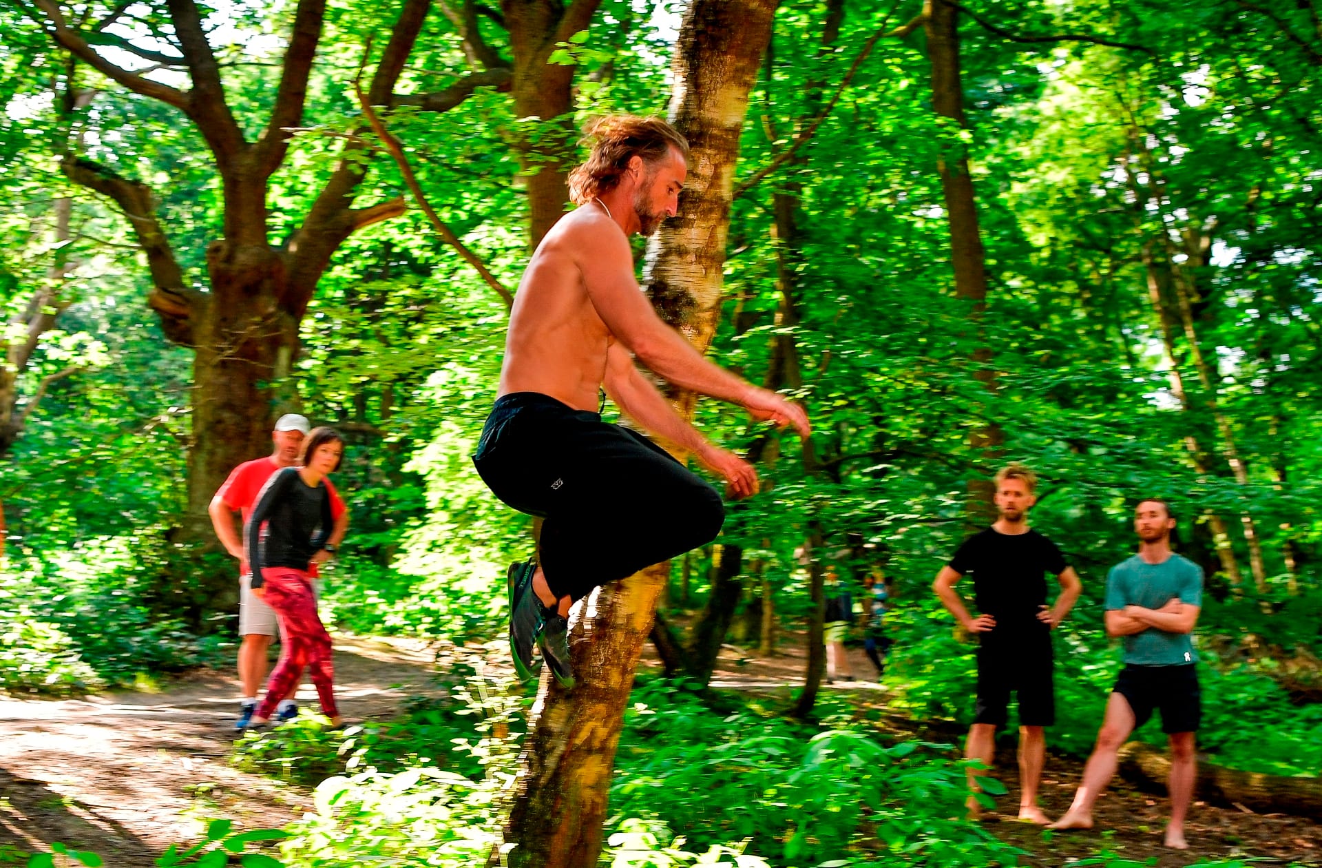 Erwan jumping - movnat advanced natural movement workout