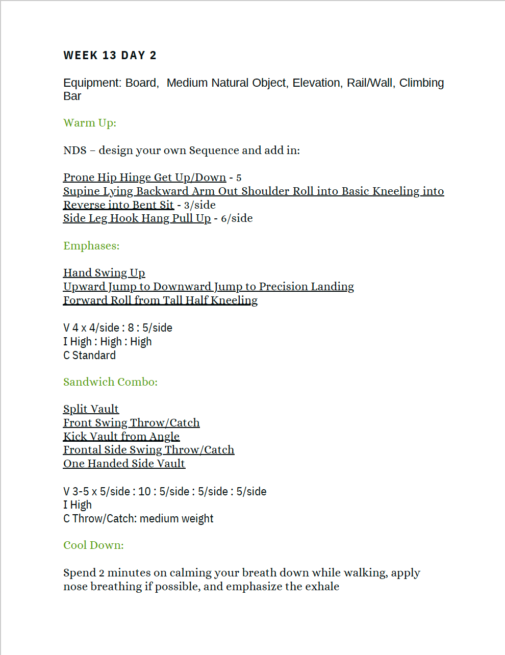 E-Book: Intermediate MovNat Training Guide - Image 6