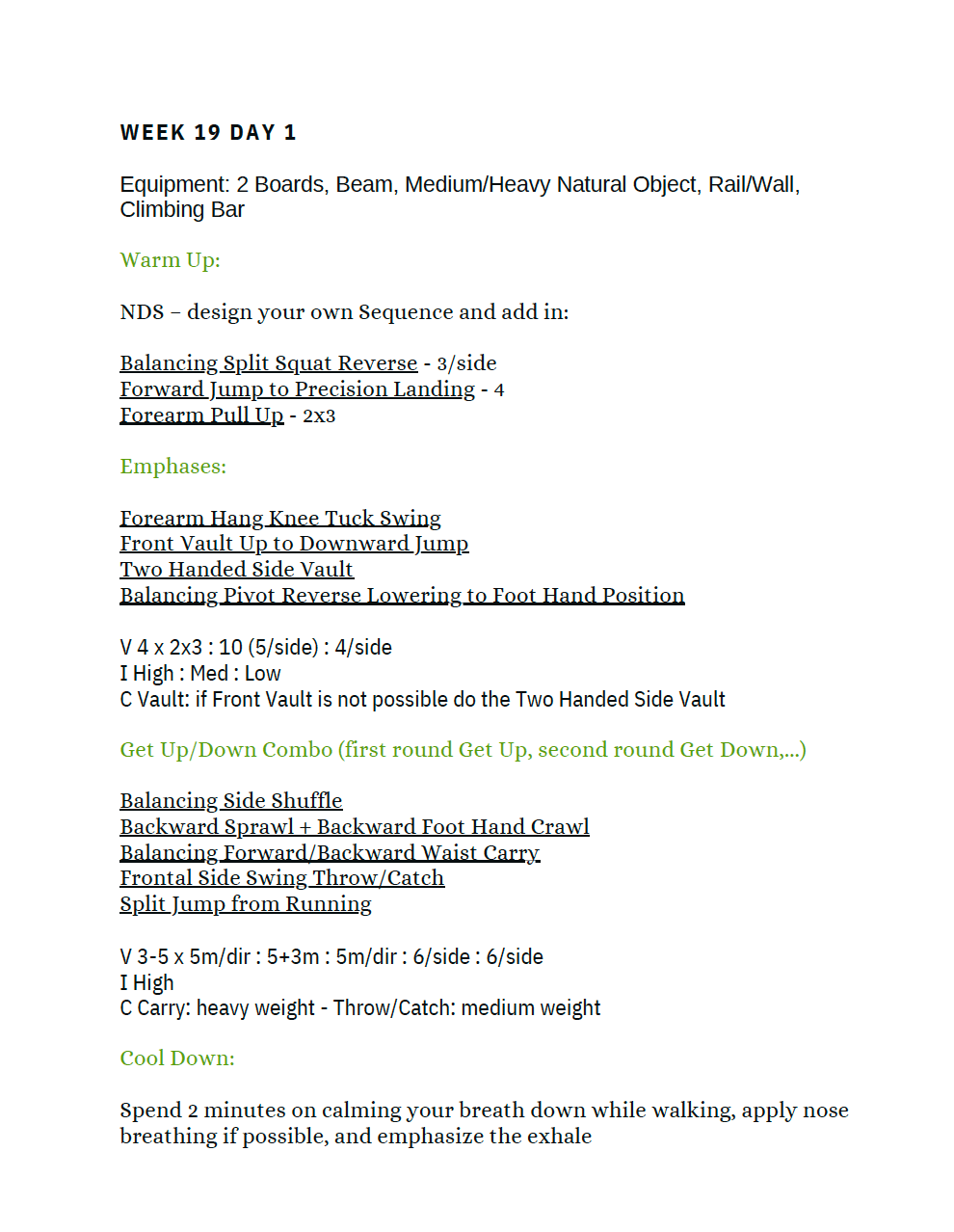 E-Book: Intermediate MovNat Training Guide - Image 7